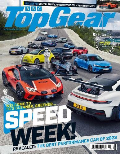 BBC Top Gear November 1st, 2023 Digital Back Issue Cover