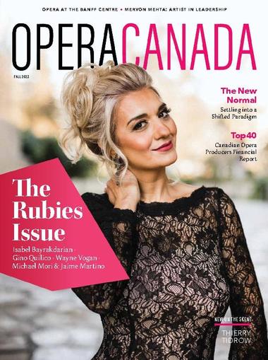 Opera Canada September 27th, 2023 Digital Back Issue Cover