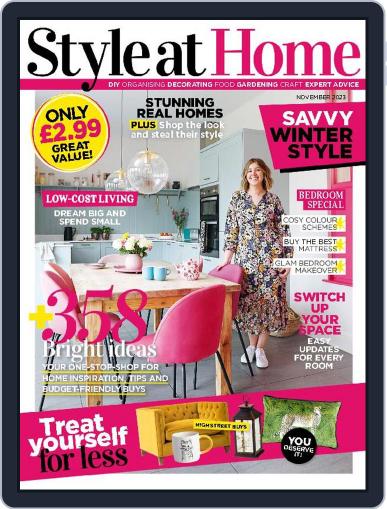 Style At Home United Kingdom November 1st, 2023 Digital Back Issue Cover