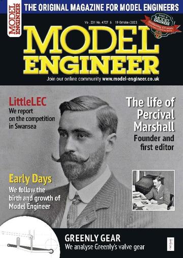 Model Engineer October 3rd, 2023 Digital Back Issue Cover