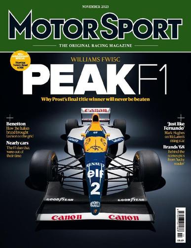 Motor sport October 4th, 2023 Digital Back Issue Cover