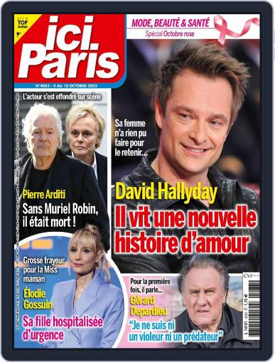 Ici Paris October 4th, 2023 Digital Back Issue Cover