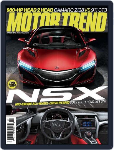 MotorTrend March 1st, 2015 Digital Back Issue Cover