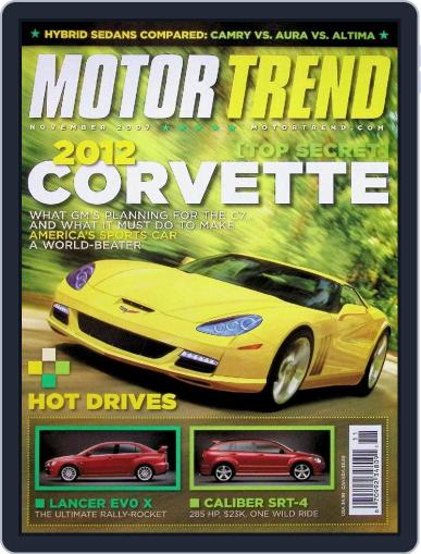 MotorTrend November 1st, 2007 Digital Back Issue Cover