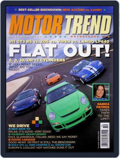 MotorTrend October 1st, 2007 Digital Back Issue Cover
