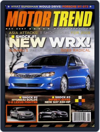 MotorTrend May 1st, 2007 Digital Back Issue Cover