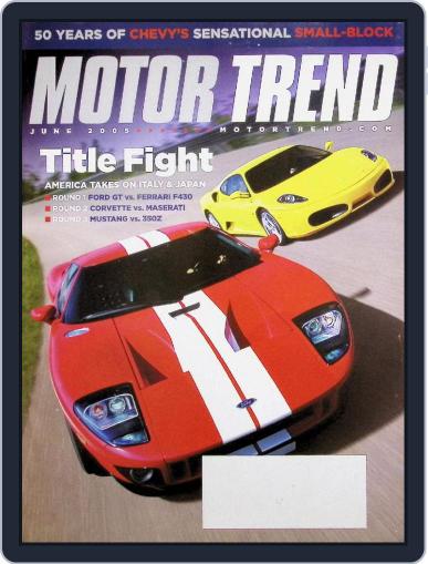 MotorTrend June 1st, 2005 Digital Back Issue Cover