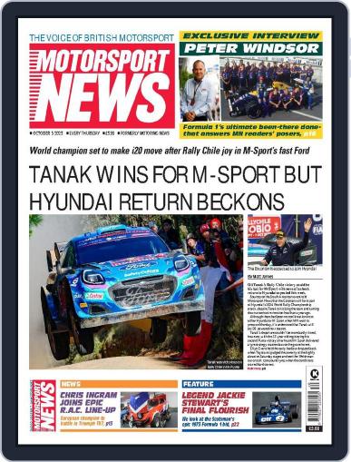 Motorsport News October 5th, 2023 Digital Back Issue Cover