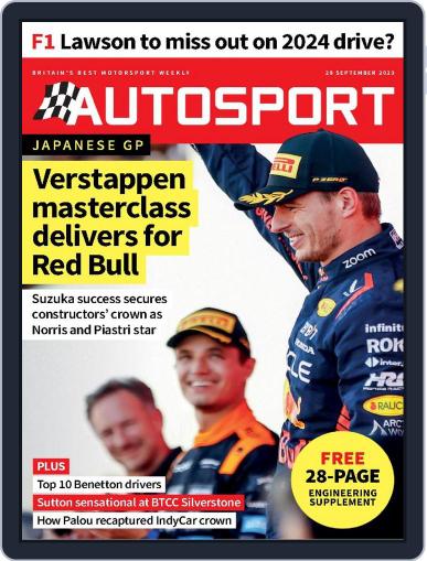 Autosport September 28th, 2023 Digital Back Issue Cover
