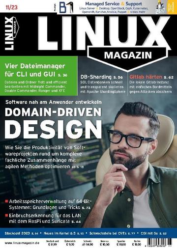 Linux Magazin germany October 5th, 2023 Digital Back Issue Cover