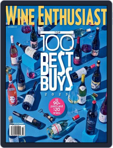 Wine Enthusiast November 1st, 2023 Digital Back Issue Cover