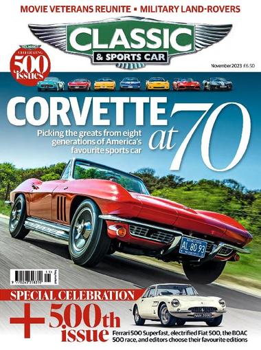 Classic & Sports Car November 1st, 2023 Digital Back Issue Cover