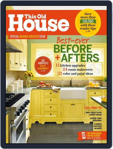 This Old House September 19th, 2014 Digital Back Issue Cover