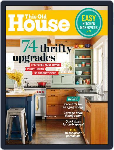 This Old House May 1st, 2015 Digital Back Issue Cover