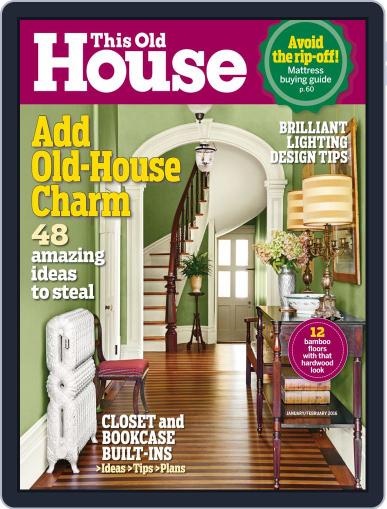 This Old House January 1st, 2016 Digital Back Issue Cover
