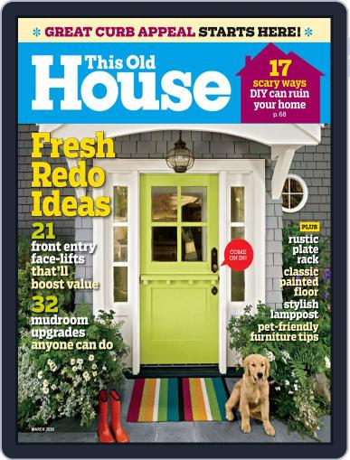 This Old House March 1st, 2016 Digital Back Issue Cover
