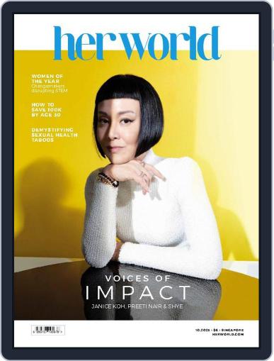 Her World Singapore October 1st, 2023 Digital Back Issue Cover