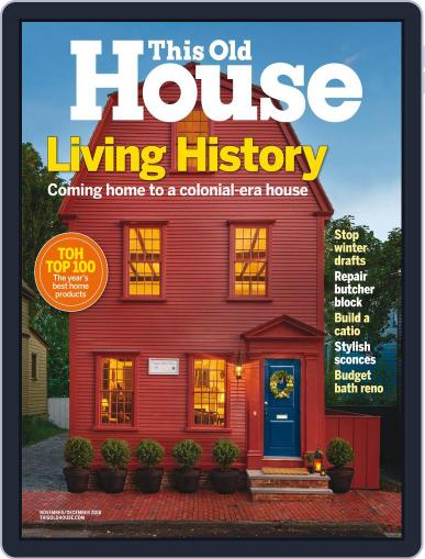This Old House November 1st, 2016 Digital Back Issue Cover