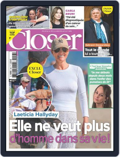 Closer France October 6th, 2023 Digital Back Issue Cover
