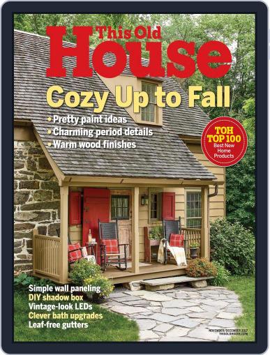 This Old House November 1st, 2017 Digital Back Issue Cover