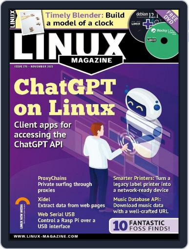 Linux November 1st, 2023 Digital Back Issue Cover