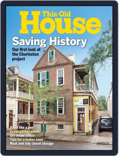 This Old House March 1st, 2018 Digital Back Issue Cover