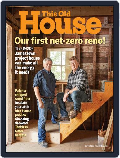 This Old House October 1st, 2018 Digital Back Issue Cover