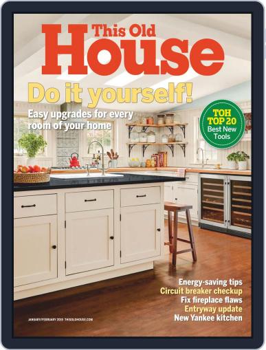 This Old House (Digital) January 1st, 2019 Issue Cover