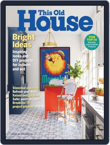 This Old House May 1st, 2019 Digital Back Issue Cover