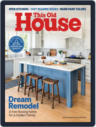 This Old House January 1st, 2020 Digital Back Issue Cover