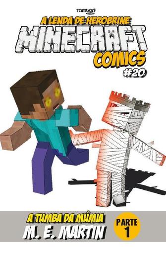 Minecraft Comics: A Lenda de Herobrine October 8th, 2023 Digital Back Issue Cover
