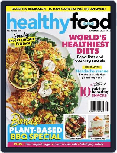 Healthy Food Guide November 1st, 2023 Digital Back Issue Cover