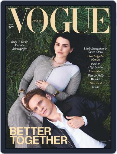 Vogue (D) October 1st, 2023 Digital Back Issue Cover