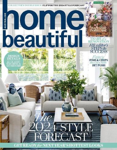 Australian Home Beautiful October 9th, 2023 Digital Back Issue Cover