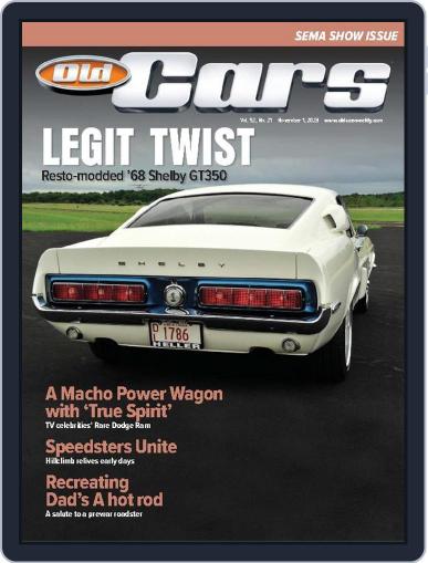 Old Cars Weekly November 1st, 2023 Digital Back Issue Cover