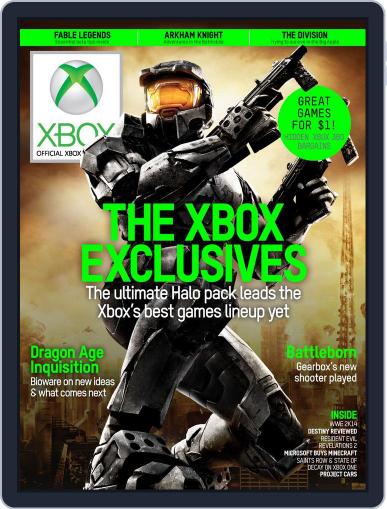 Official Xbox October 14th, 2014 Digital Back Issue Cover