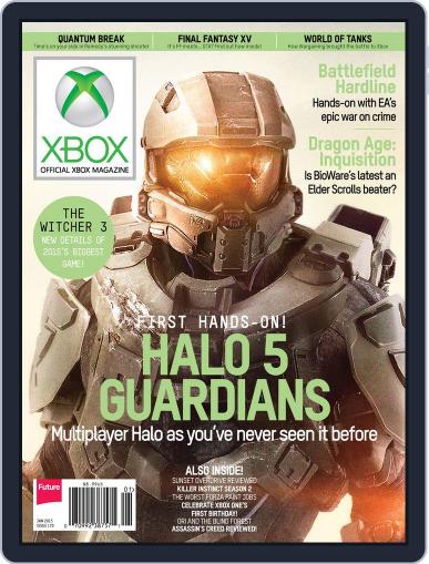 Official Xbox January 1st, 2015 Digital Back Issue Cover