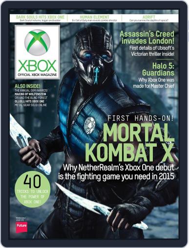 Official Xbox March 1st, 2015 Digital Back Issue Cover