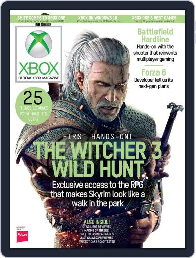 Official Xbox April 1st, 2015 Digital Back Issue Cover