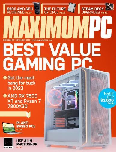 Maximum PC November 1st, 2023 Digital Back Issue Cover
