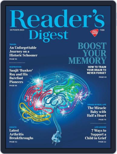 Reader's Digest India October 10th, 2023 Digital Back Issue Cover