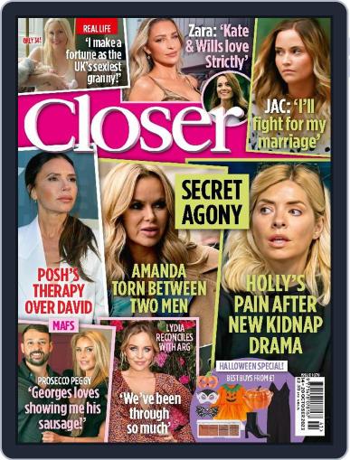 Closer October 14th, 2023 Digital Back Issue Cover