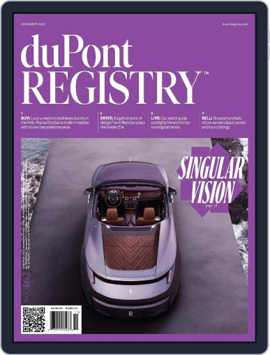 duPont REGISTRY November 1st, 2023 Digital Back Issue Cover