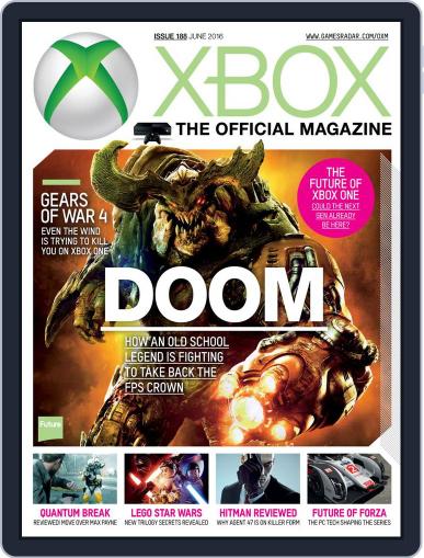 Official Xbox June 1st, 2016 Digital Back Issue Cover