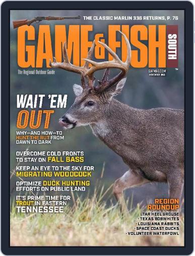 Game & Fish South November 1st, 2023 Digital Back Issue Cover