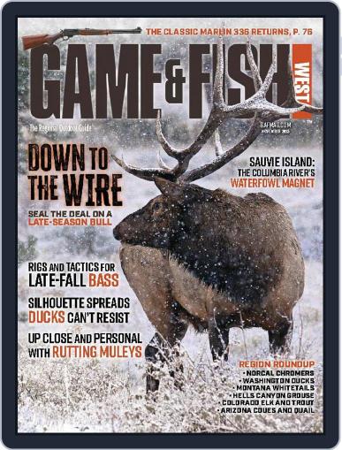 Game & Fish West November 1st, 2023 Digital Back Issue Cover