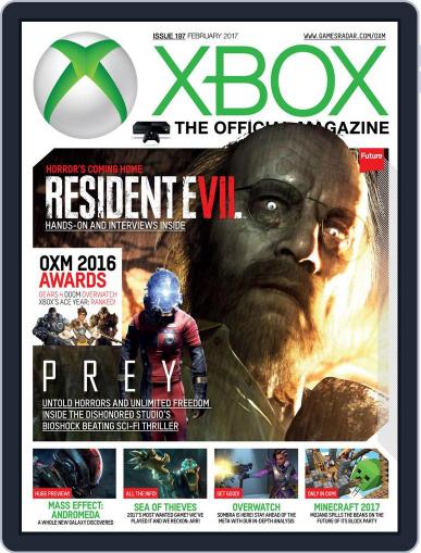 Official Xbox February 1st, 2017 Digital Back Issue Cover