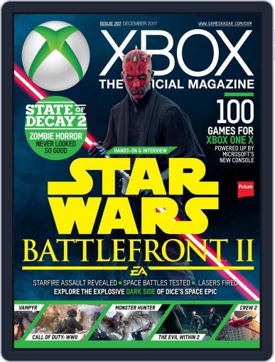 Official Xbox December 1st, 2017 Digital Back Issue Cover