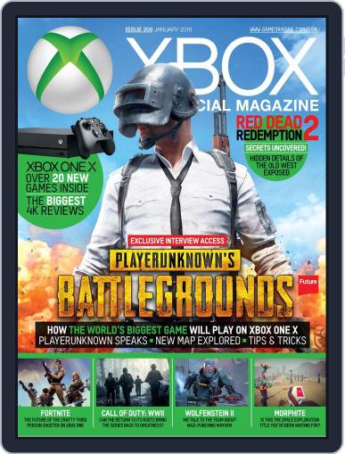Official Xbox January 1st, 2018 Digital Back Issue Cover