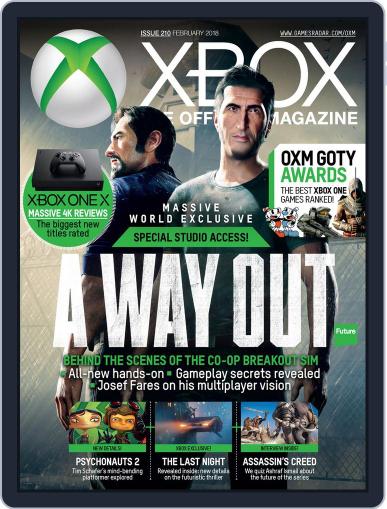 Official Xbox February 1st, 2018 Digital Back Issue Cover